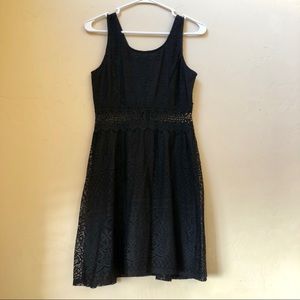 Cute Lace Black Dress